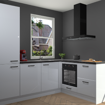 Sneeuwwitte hoogglans keuken Phuket 109278