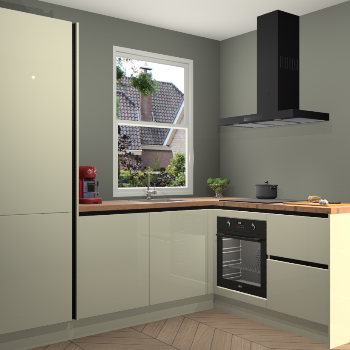 Magnolia hoogglans greeploze keuken Phuket 21836