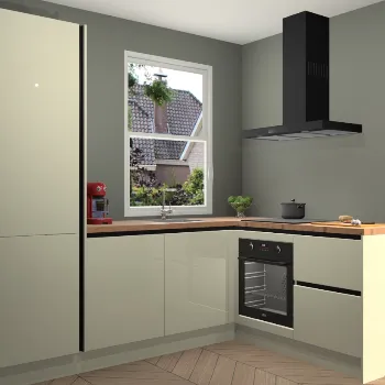Magnolia hoogglans greeploze keuken Phuket 21836
