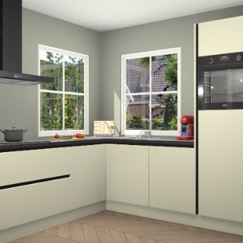 Magnolia greeploze keuken Pai 109867