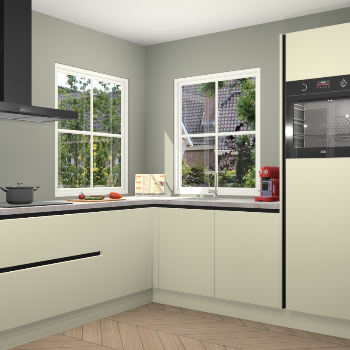 Magnolia greeploze keuken Pai 109869