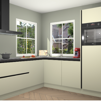 Magnolia greeploze keuken Pai 109870