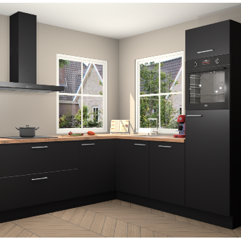 Zwarte keuken Pai 109725