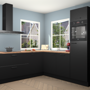 Zwarte keuken Pai 109728