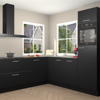 Zwarte keuken Pai 109960