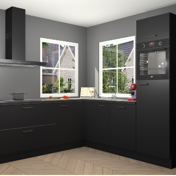 Zwarte keuken Pai 109980