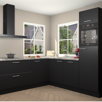 Zwarte keuken Pai 109961