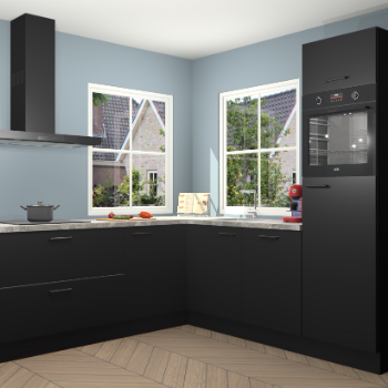 Zwarte keuken Pai 109976