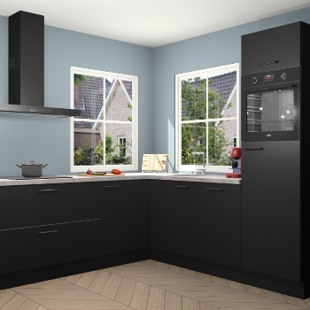 Zwarte keuken Pai 109977