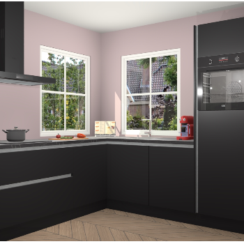 Zwarte greeploze keuken Pai 109973