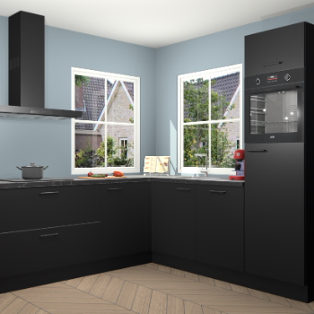 Zwarte keuken Pai 109978