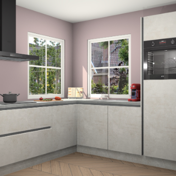 Beton Opal greeploze keuken Pai 110016