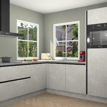 Beton Opal greeploze keuken Pai 110031