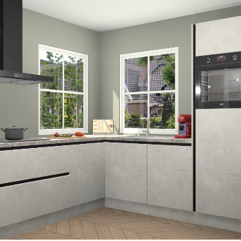 Beton Opal greeploze keuken Pai 110033