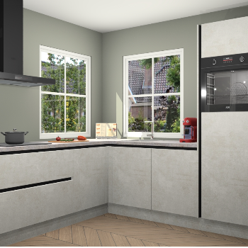 Beton Opal greeploze keuken Pai 110034