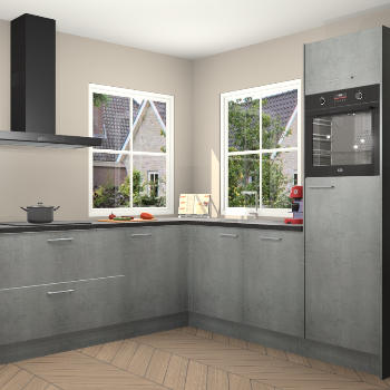 Beton Parelgrijs keuken Pai 110147