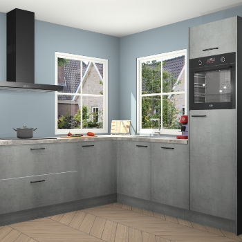 Beton Parelgrijs keuken Pai 110163