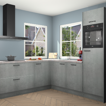 Beton Parelgrijs keuken Pai 110164