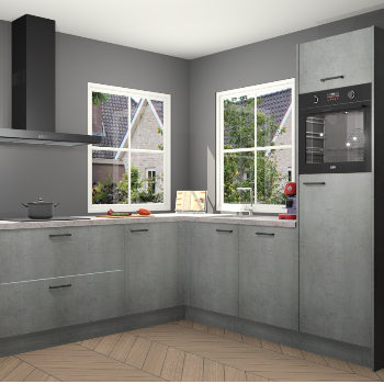 Beton Parelgrijs keuken Pai 110169