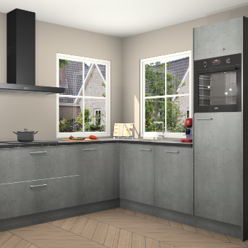 Beton Parelgrijs keuken Pai 110150