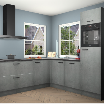 Beton Parelgrijs keuken Pai 110165