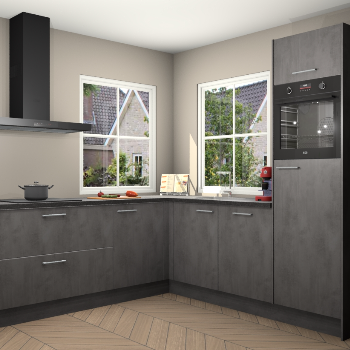 Beton Antraciet keuken Pai 110263