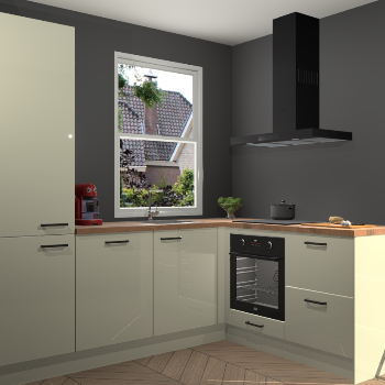 Magnolia hoogglans keuken Phuket 109544