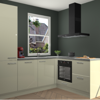 Magnolia hoogglans keuken Phuket 110194