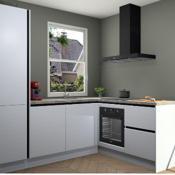 Sneeuwwitte greeploze keuken Phuket 110332