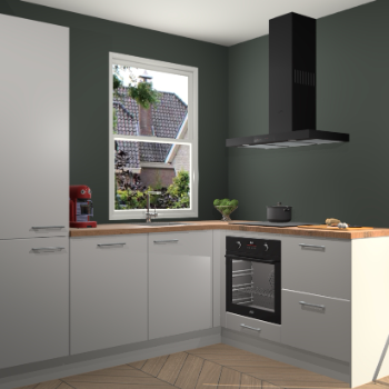 Zijdegrijze keuken Phuket 110345