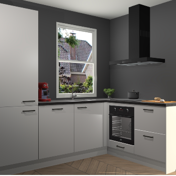 Zijdegrijze keuken Phuket 110443