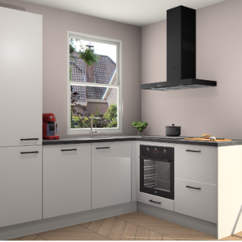 Zijdegrijze keuken Phuket 110459