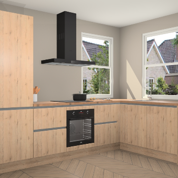 Madera natuur greeploze keuken Salzburg 110756