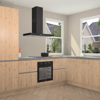 Madera natuur greeploze keuken Salzburg 110757