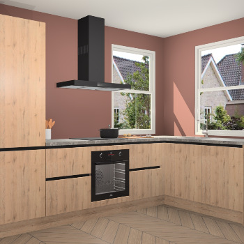 Madera natuur greeploze keuken Salzburg 110773