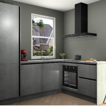 Beton Parelgrijs greeploze keuken Phuket 110709