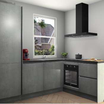 Beton Parelgrijs greeploze keuken Phuket 110712