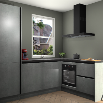 Beton Parelgrijs greeploze keuken Phuket 110715