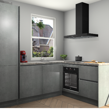 Beton Parelgrijs greeploze keuken Phuket 110718