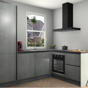 Beton Parelgrijs greeploze keuken Phuket 110730