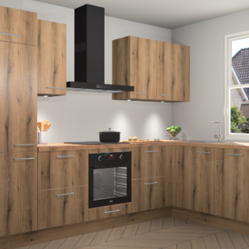 Goud Eiken keuken Geneve 110064