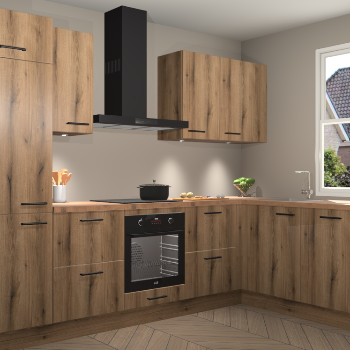 Goud Eiken keuken Geneve 110067