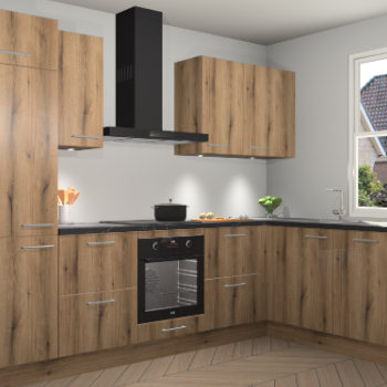 Goud Eiken keuken Geneve 110115