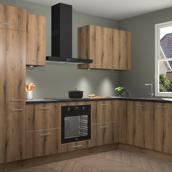 Goud Eiken keuken Geneve 110116