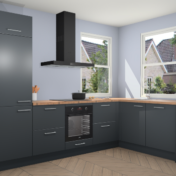 Onyxgrijze keuken Salzburg 110840