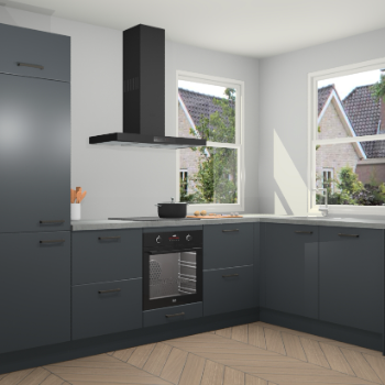 Onyxgrijze keuken Salzburg 110883