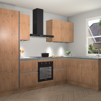 Astoria Eiken greeploze keuken Bazel 110688