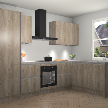 Cantaro Eiken greeploze keuken Bazel 111173