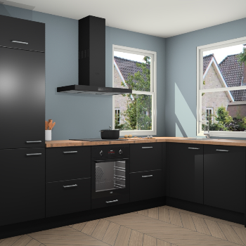 Zwarte keuken Salzburg 21903