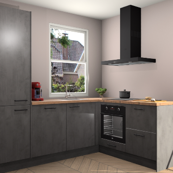 Beton Antraciet keuken Phuket 110737